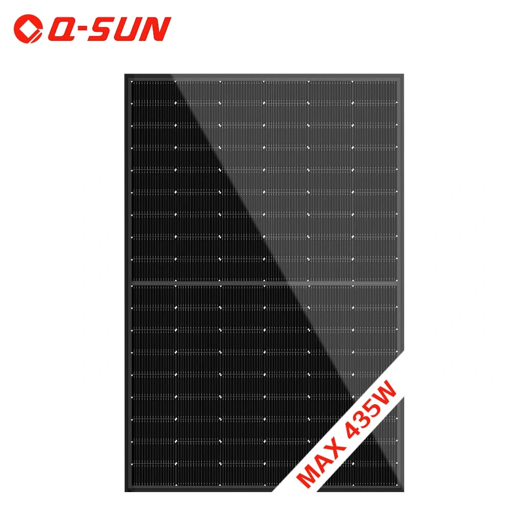 N Type PV Module 400W-570W Black Mono Double Glass Solar Panels