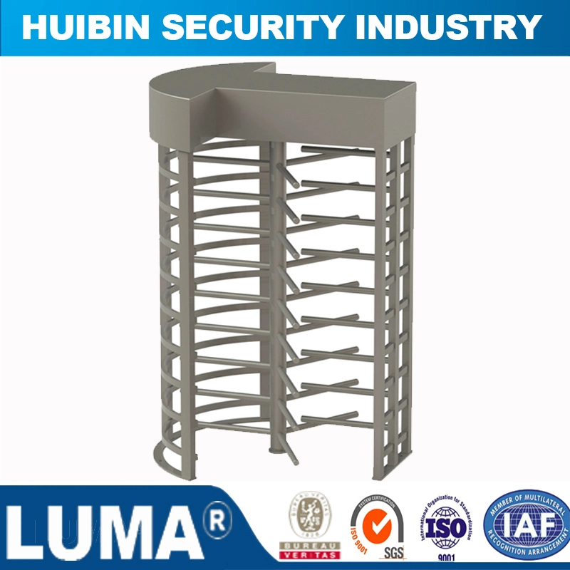 304 Stainless Steel Zkteco Access Control System Full Heigt Turnstile