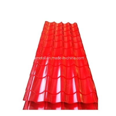 Color Coated Galvanized Steel Corrugated Roofing Sheet Building Materials