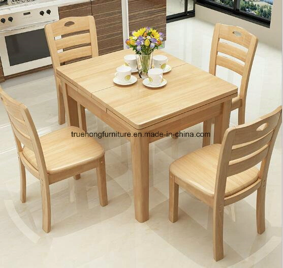 5 Star Hotel Restaurant Furniture Restaurant Dinner Table Set Solid Wood Coffee Table Set Nature Solid Wood