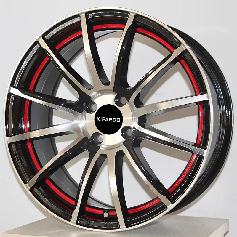 Kipardo 15 Inch 4X100 A356.2 Material Jwl Via Certificate Alloy Aluminum Wheels Car Rims