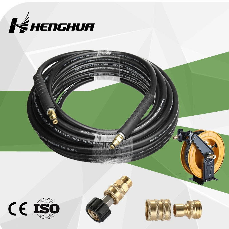 Hose Washer Pressure Pressure Hoses for Wash Car Car Wash Hose 4000 6000 Psi Power Washer Hose Pressure Flexible for Cleaning