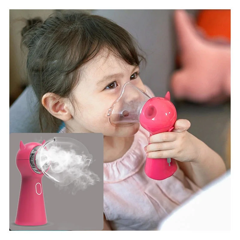 Household USB Rechargeable Baby Kid Pocket Medical Handheld Ultrasonic Inhaler Nebulizer Portable Nebulizers for Kids