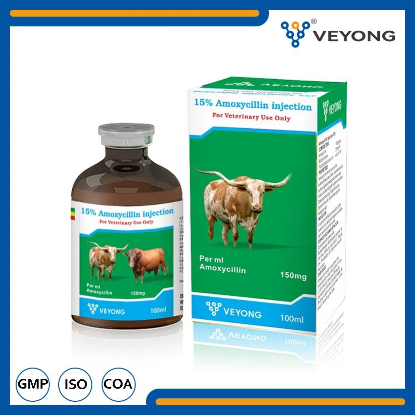 Veterinary Medicine Drugs Amoxicillin Sodium and Clavulanate Potassium for Injection