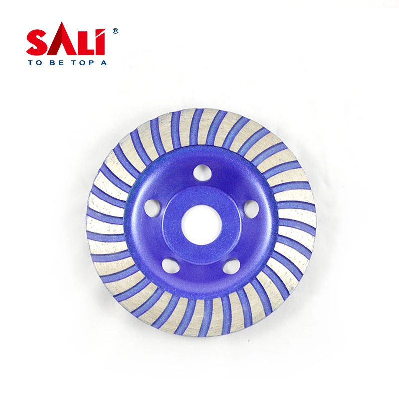 Sali Manufacture Sintered Diamond Turbo Cup Grinding Cup Wheel