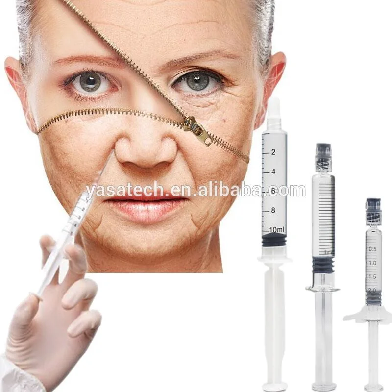 Bdde Cross-Linked Injectable Deep Lines Hyaluronic Acid Dermal Filler for Nose Cheek Chin Wrinkles Lips