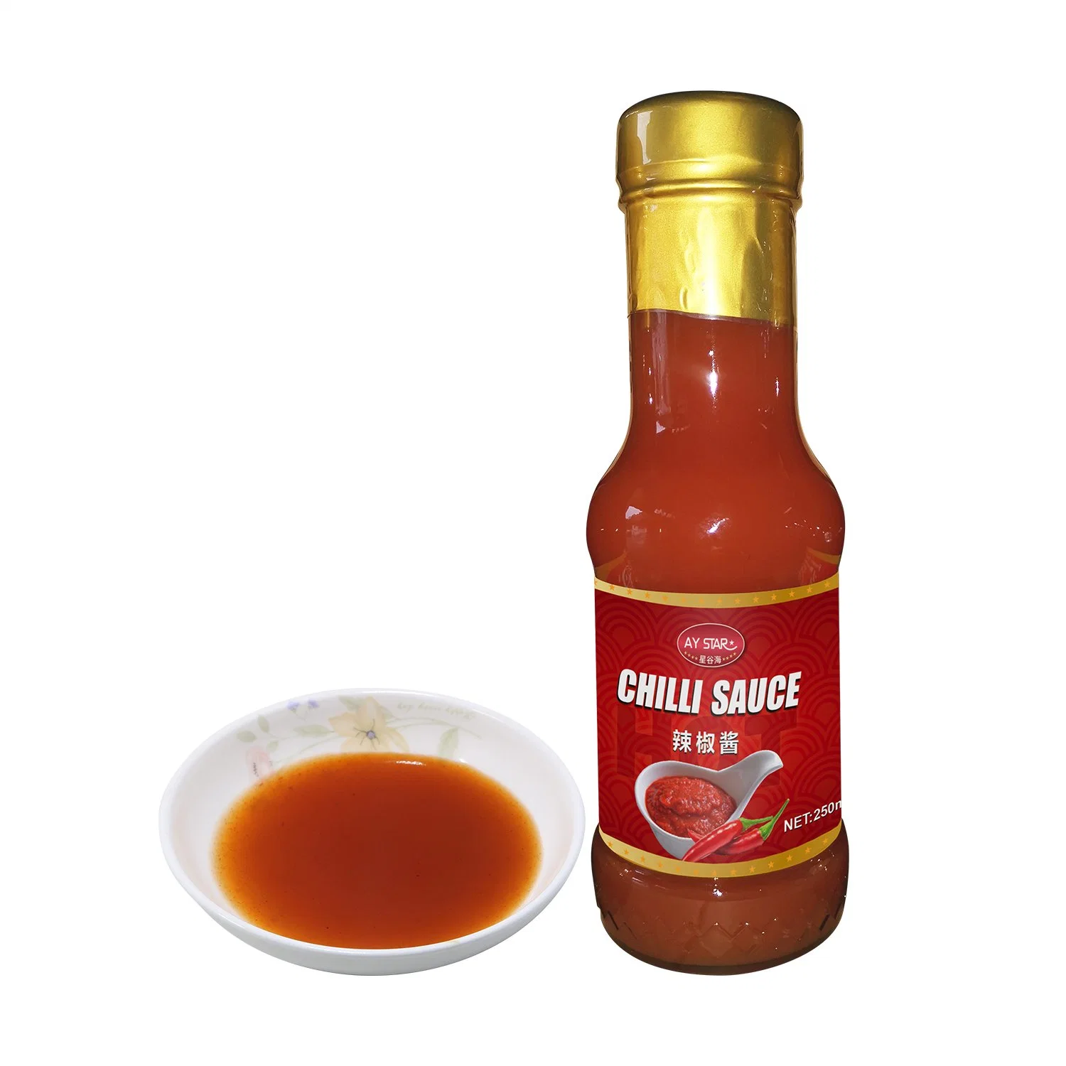 Fabricante chino de muestra gratuita de BRC 150 g de salsa de chili picante