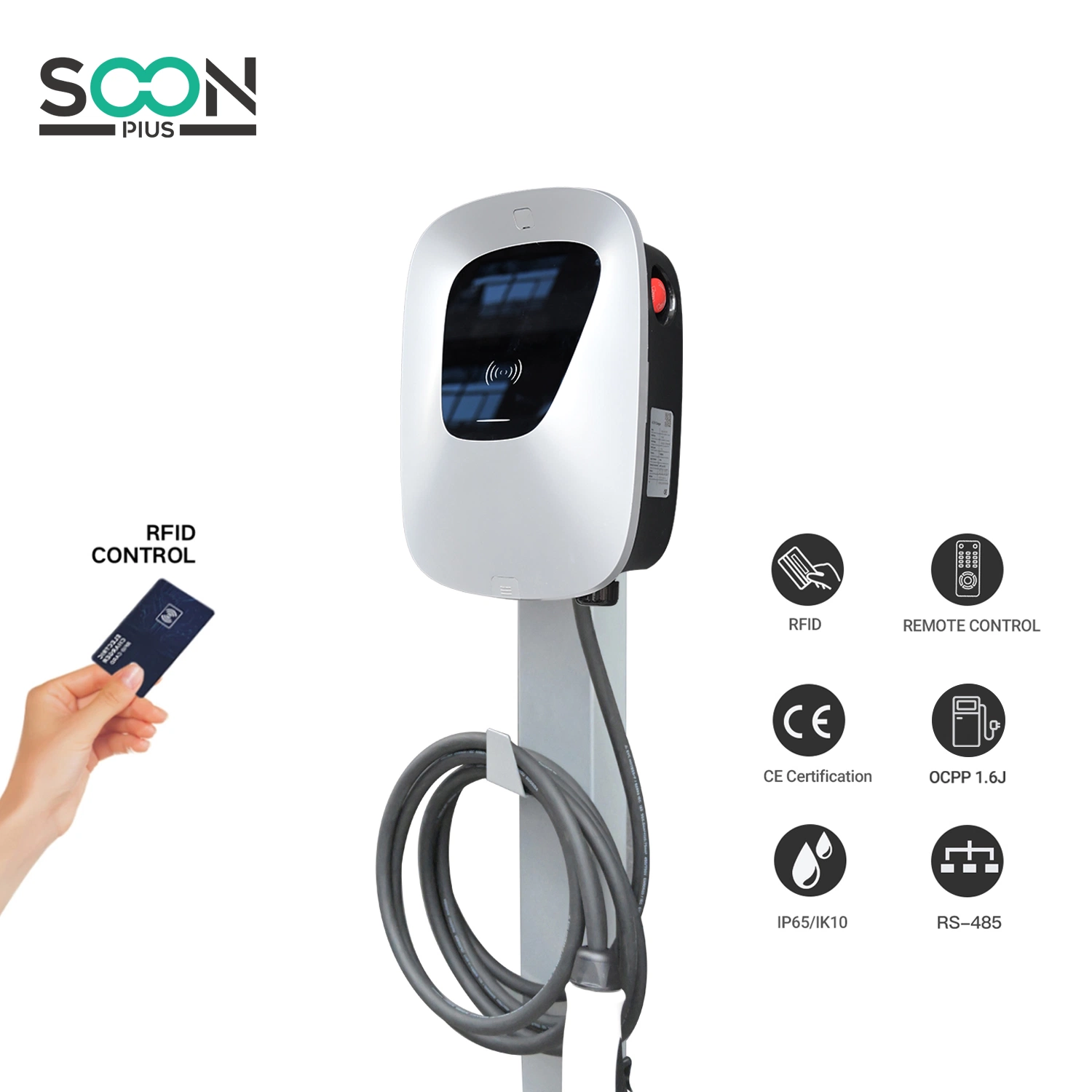 Soonplus Smart APP Control EV Charger Wallbox Charging Station Resitencial Use