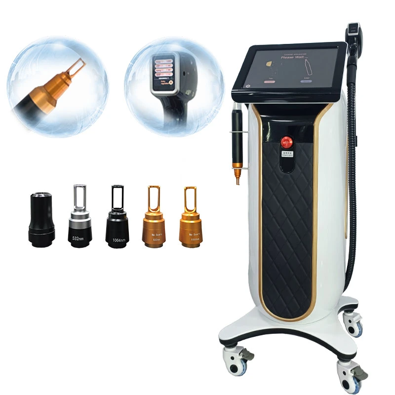 808 Diode Laser High Power Hair Removal Machine Laser Tattoo Removal Machine ND: YAG Q-Switch Light-Emitting Diode