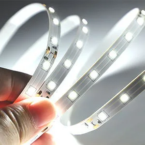 5m/Roll 4.8W/M IP20 1300lumen/Meters DC 12V 60LEDs/M Double Side PCB Cuttable SMD 2835 LED Strip Used for Parties, Weddings