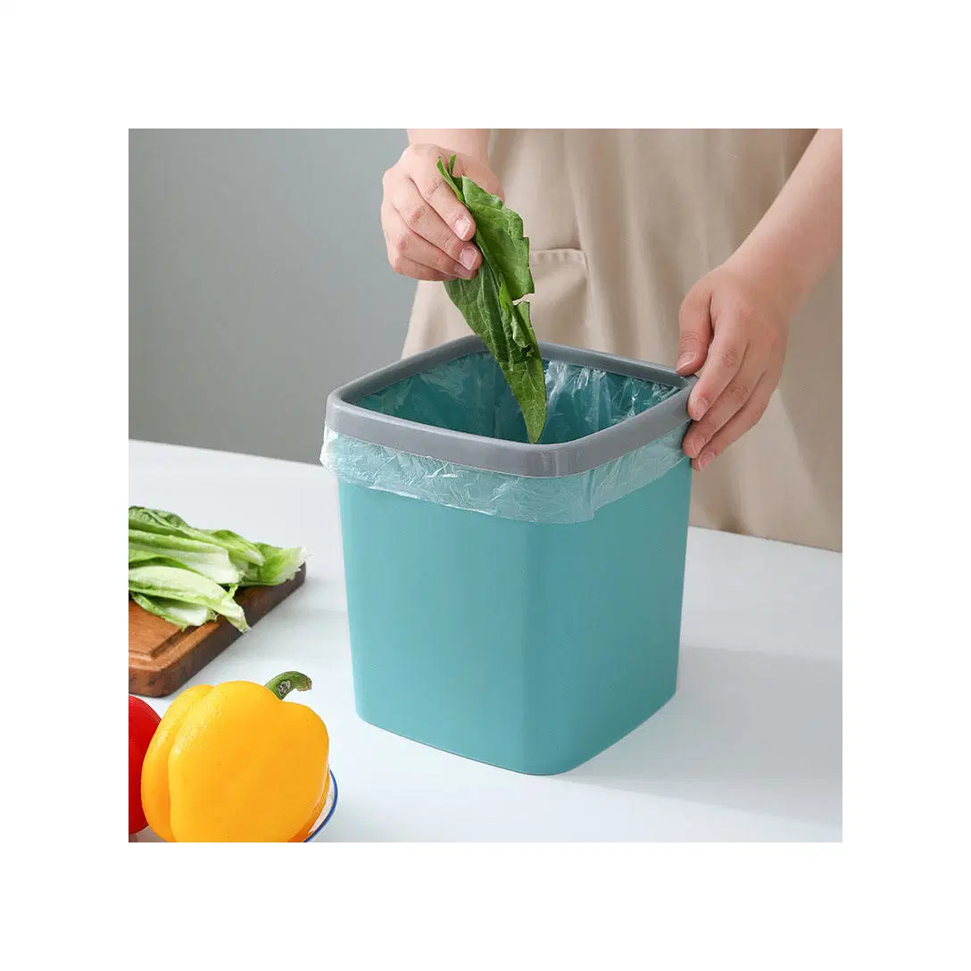 Mini Desktop Trash Can Bedroom Waste Basket Storage Bucket Table Trash Can