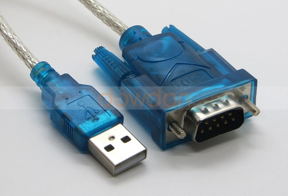 USB to RS232 Serial Port 9 Pin dB9 Cable Serial COM Port Adapter Convector