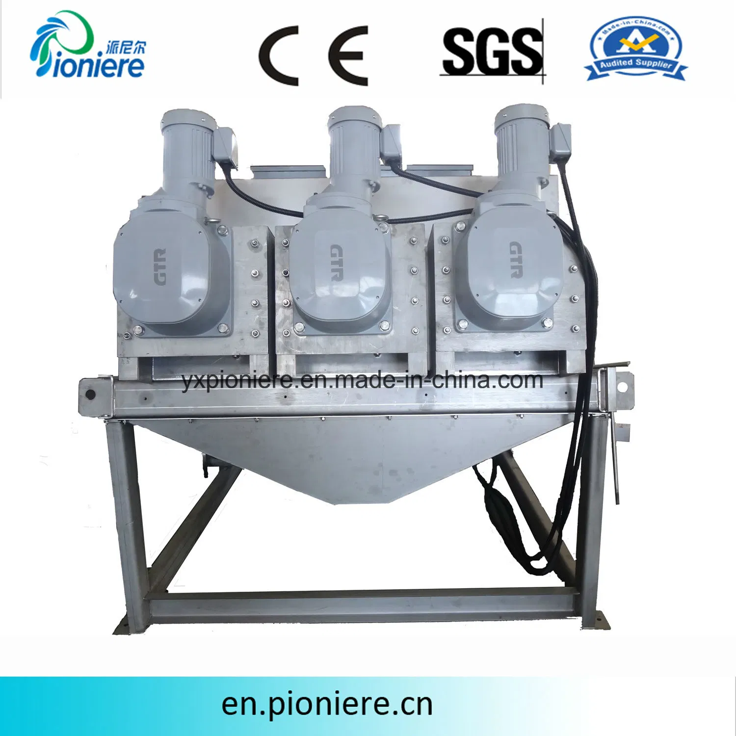 Volute Food Processing Sludge Dewatering Equipment