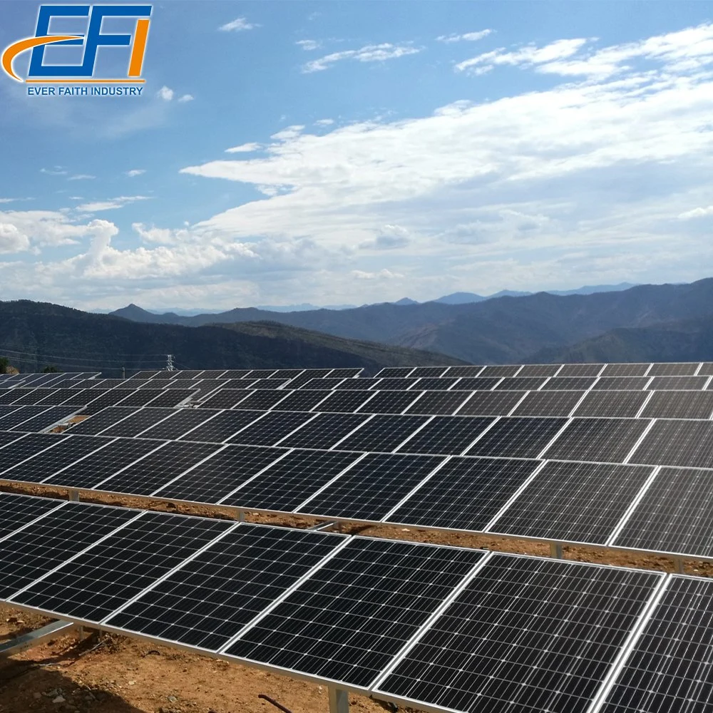 Solaranlage Bodenstand Tilt Boden Solar Mount Solar Erdung System