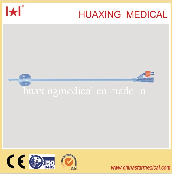 CE Approved High-Quality Two-Way Silicon Foley Catheter