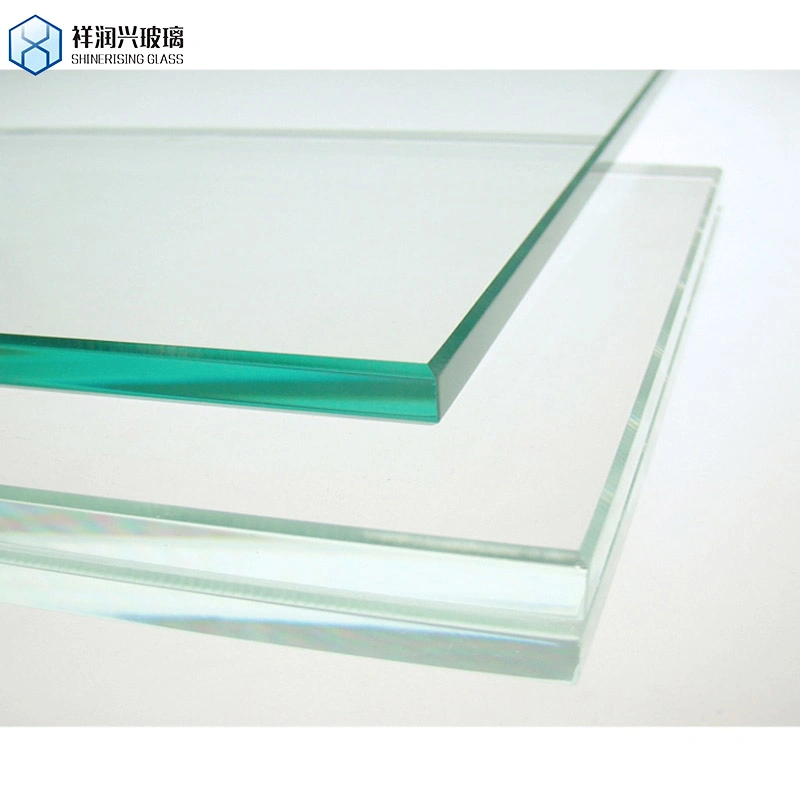 10 mm Clear Structural Flat Tempered Tuffen Toughened Esg Beveled Edges Glass Sheet Made to Measure Max Jumbo Size Price Factory