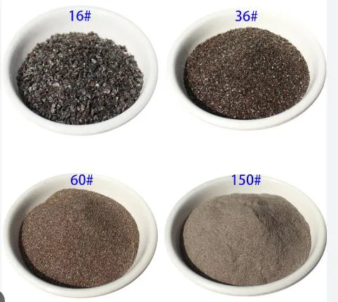 Al2O3 95% مواد كاشطة BFA Brown Fumina Corundum Powder