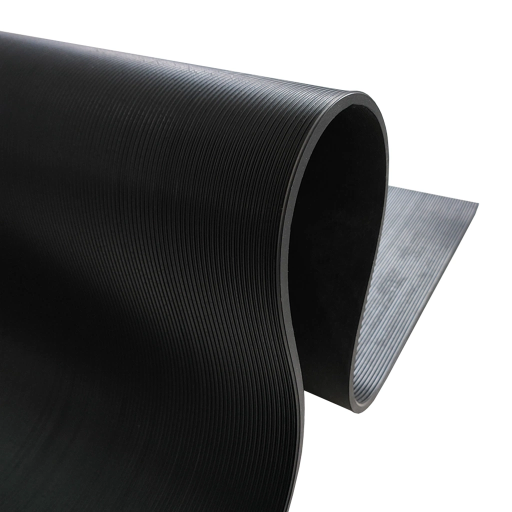 Fine Ribbed Sheet Insulation Dielectric Rubber Matting Sheet