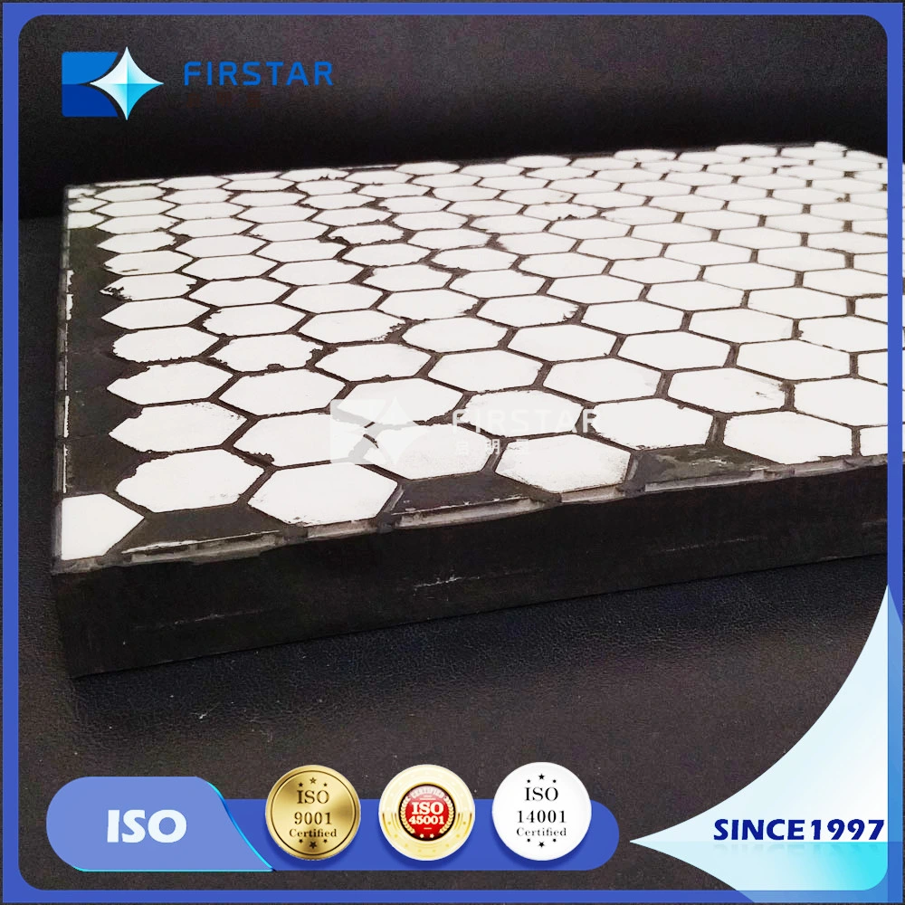 Wholesale/Supplier Wear Resistant Ceramic Liner Steel Plate Backed Rubber for Mining Industry