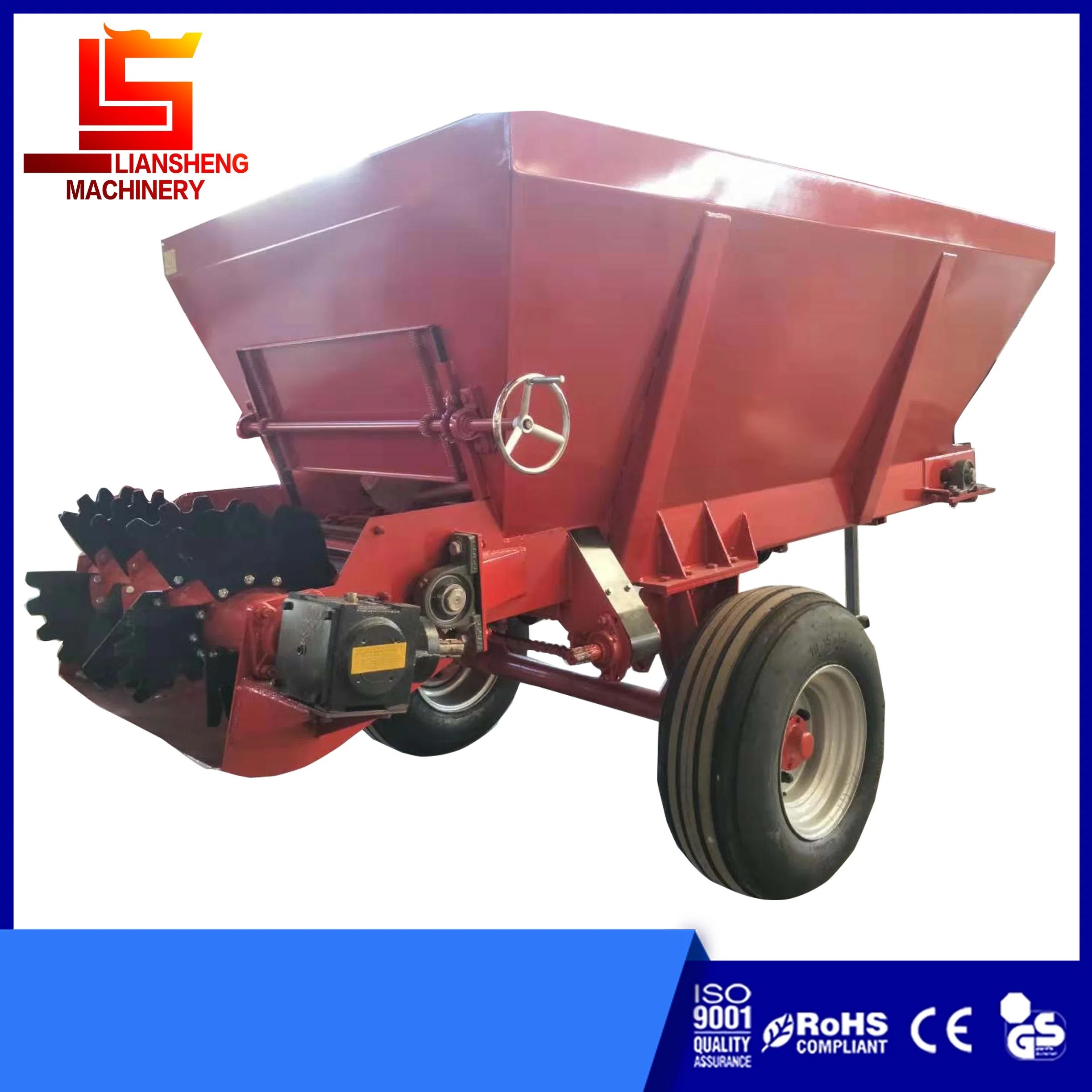 Agricultural Machinery Pure Mechanical Wet Manure Spreader, Used for Manure Spreading in Field Orchards, Green Garden Sheds, etc.