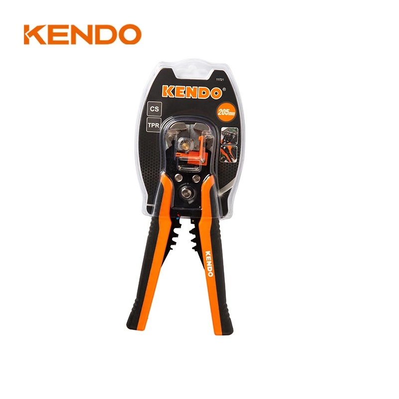 Kendo 8-Inch/205mm Crimping & Stripping Plier