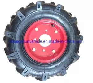 Heavy Duty Rubber Agriculture Wheel 4.00-8