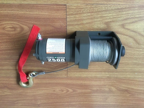 2500lbs ATV/Utility Electric Winch portátil pequeña buena calidad CE aprobado Barato