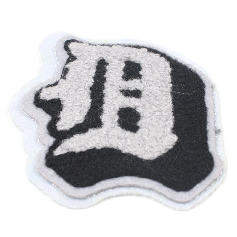 High quality/High cost performance  Towel Custom Large Chenille Letter Patch for Garment/Jeans