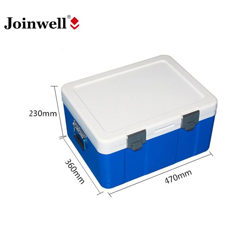 O plástico da caixa do resfriador para vacina e Icebox usando na embalagem de produtos farmacêuticos