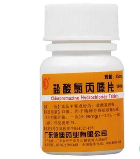 Chlorpromazine Hydrochloride Tablets for Excitement and Agitation