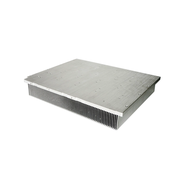 Large Aluminum Skiving Fin Heatsink for Power System