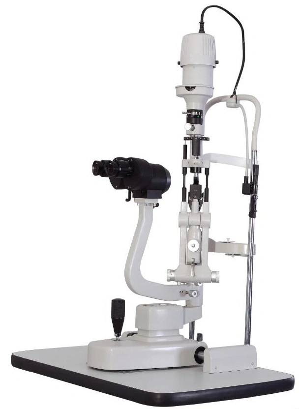 Hospital médico Biológico microscopio instrumento oftálmico lámpara de luz óptica