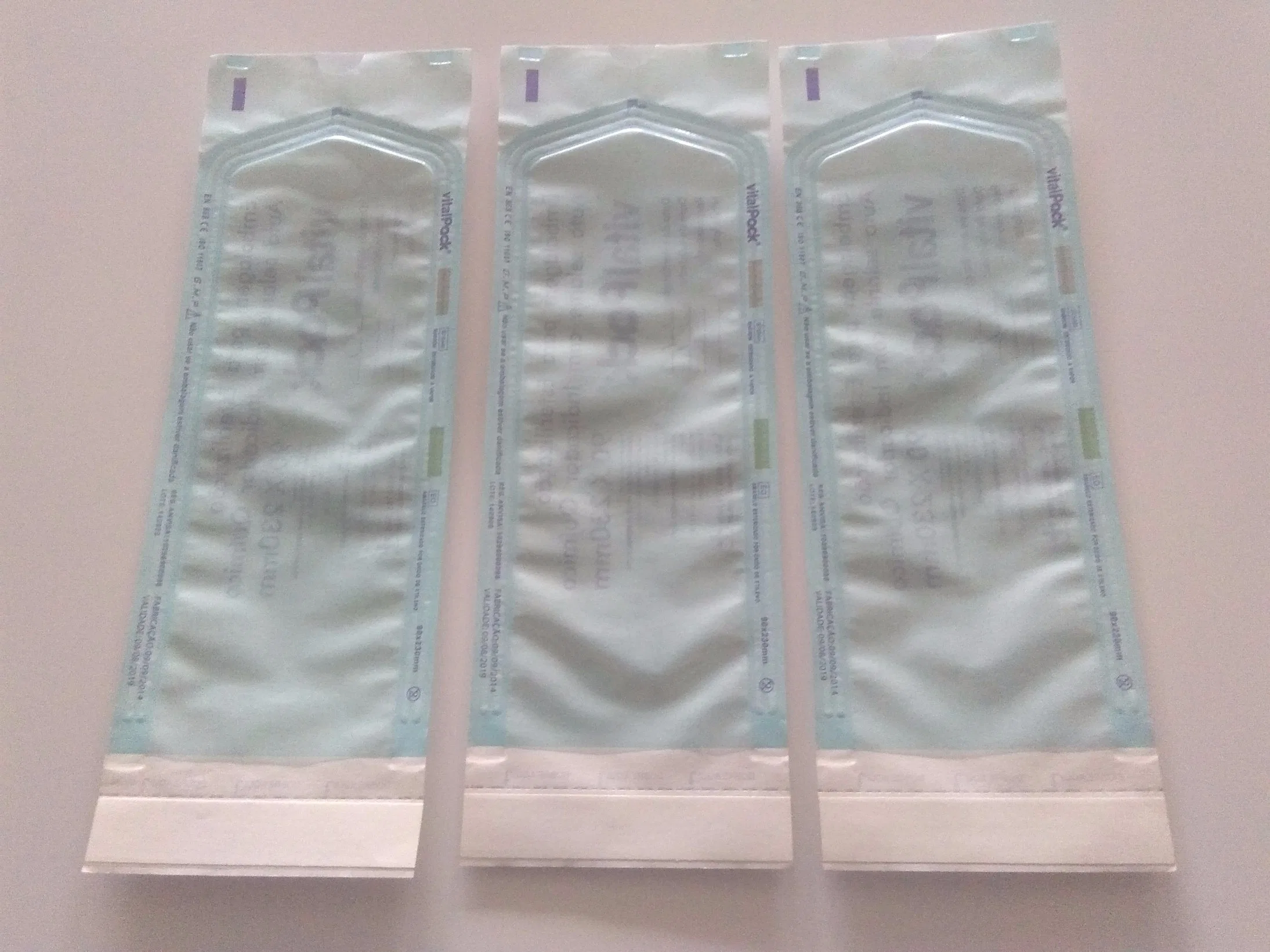 Disposable Safe Self Seal Sterilisation Flat Pouch