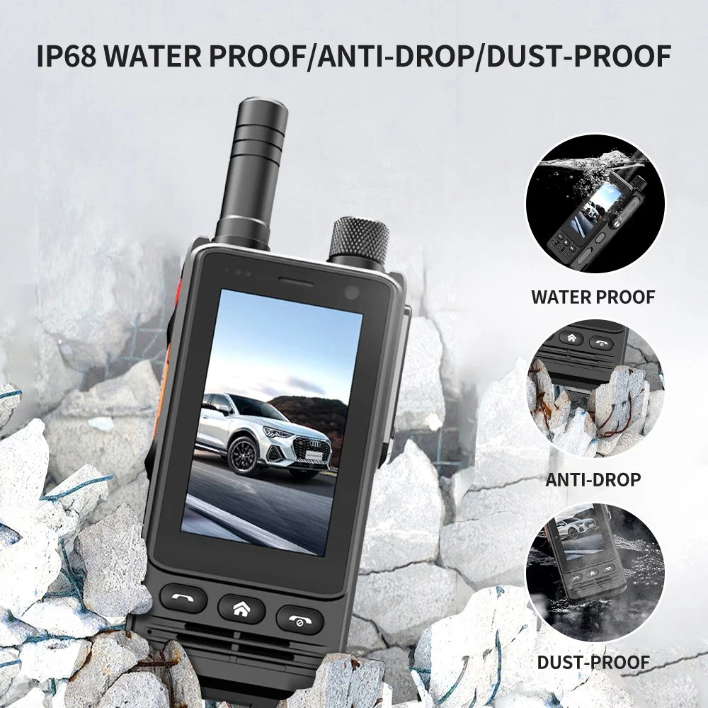 Professional IP68 Wasserdicht 2g/3G/4G POC 4G Funkgerät DMR Handheld Walkie Sprechchat