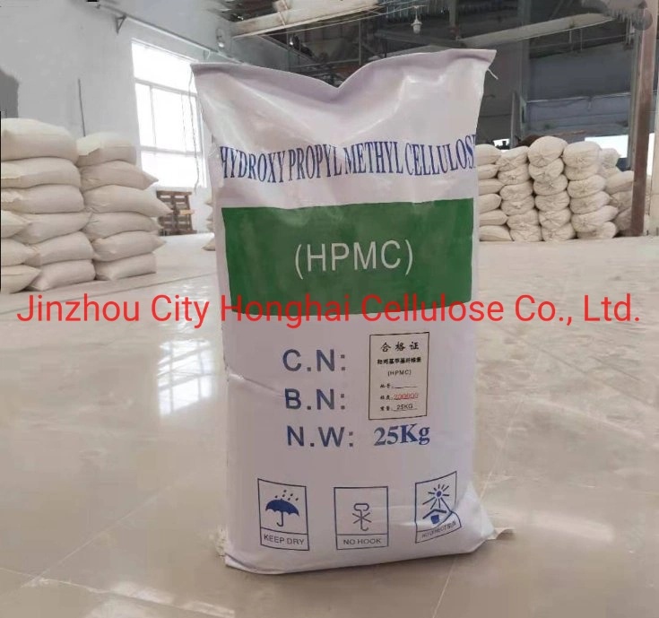 البناء المواد الخام الكيميائية هيدروكسي بروبيل السليلوز ميثيل HPMC Powder من سلولوز هونغاي