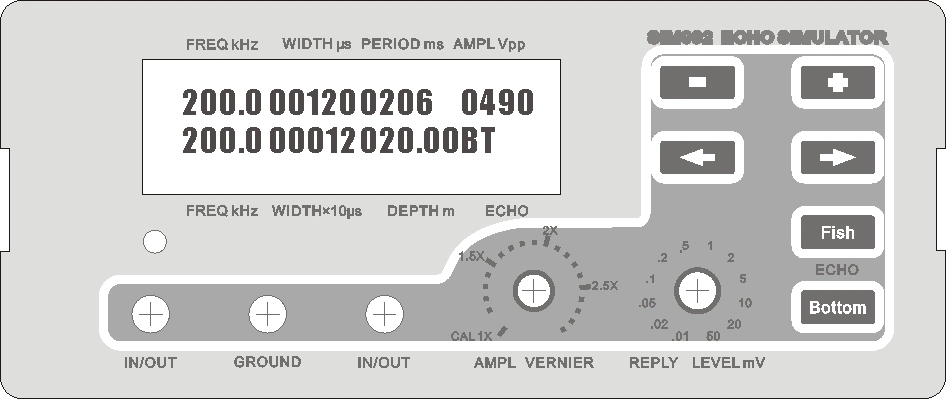 Echo Sounder Simulator for Vessel