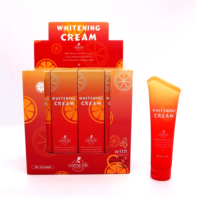 Wholesale OEM ODM Vitamin-C Natural Facial Emulsion Best Organic Skin Care Lotion Hydrating Face Whitening Cream
