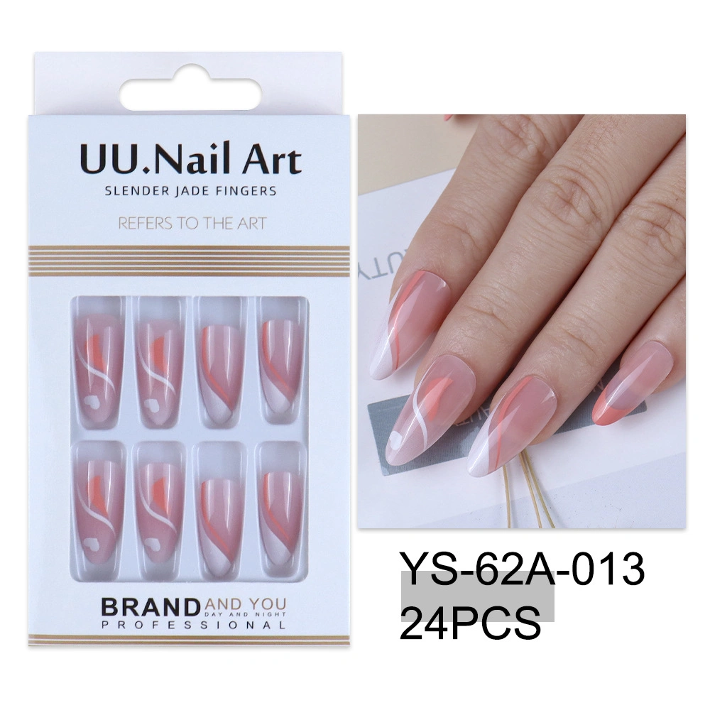 Nail Tips Supplies Professional Nail Salon Full Cover Gel Press on Nails