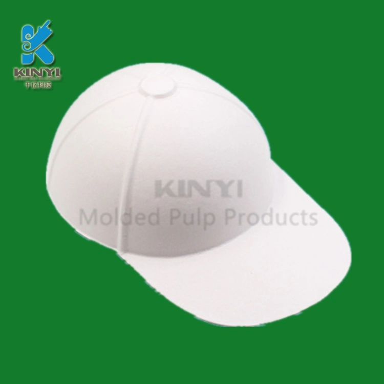 OEM Disposable Sugarcane Bagasse Molded Pulp Bandpeaked Cap