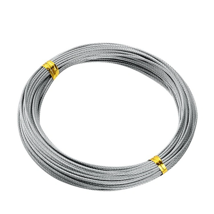 Custom SS304L SS304 SS316 304 304L 316 316L 321 310S 904L 401 410 7X7 Stainless Steel Wire Rope