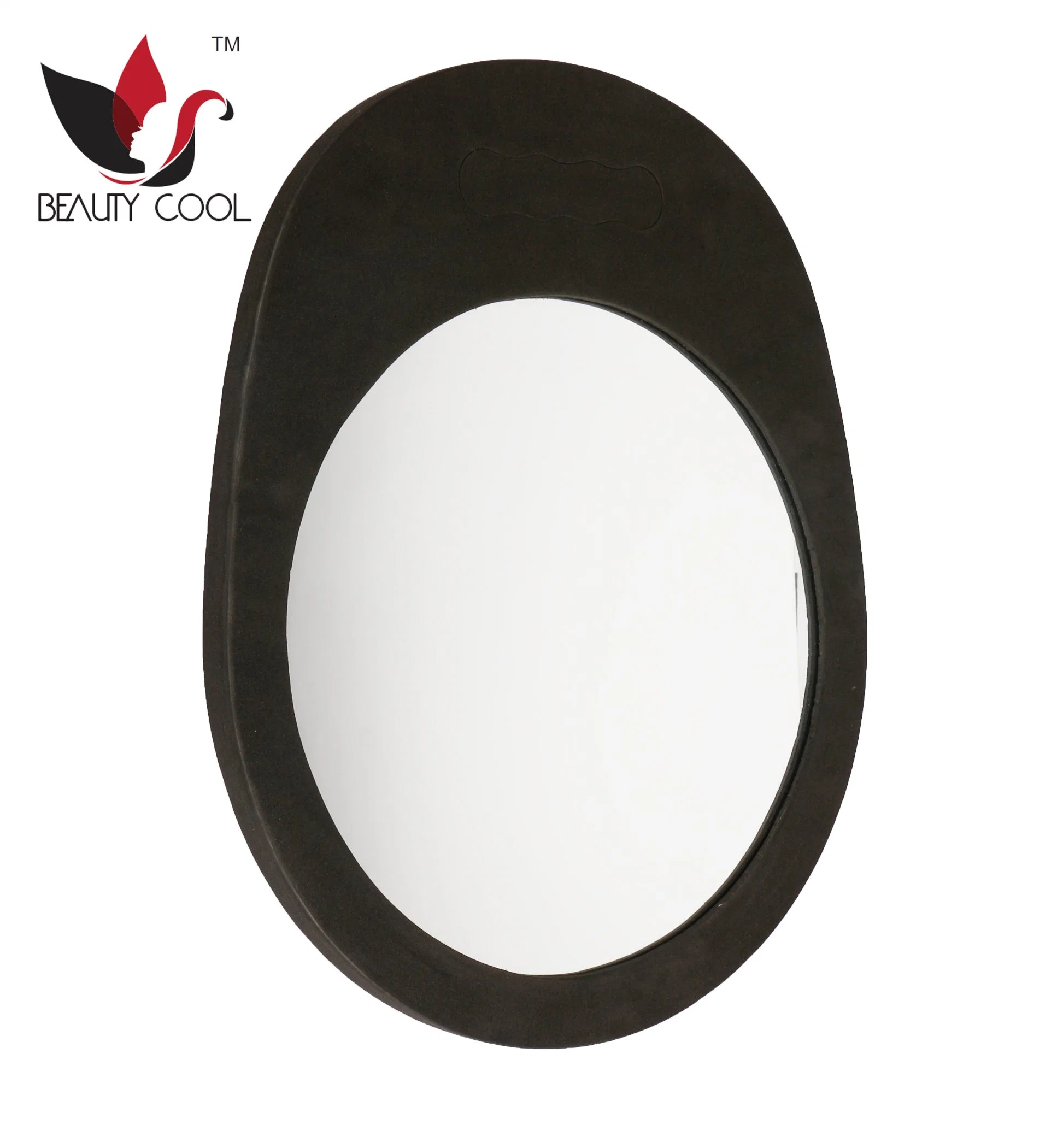 Зеркала салона красоты, зеркало для рук черного цвета, компактное косметическое зеркало