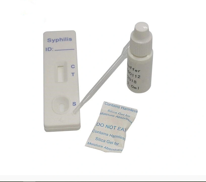 Anti-Tp Kit de pruebas rápidas de diagnóstico de sífilis, infección tira de prueba/Casete