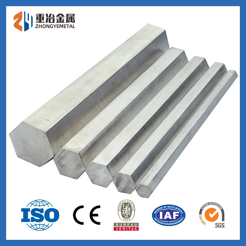 Best-Quality ASTM/JIS/DIN 201/201j1/201j2/202/204/205 Tools-Steel Ss-Bar Mirror-Finish Stainless Steel Six Angle Steel Rod/Bar