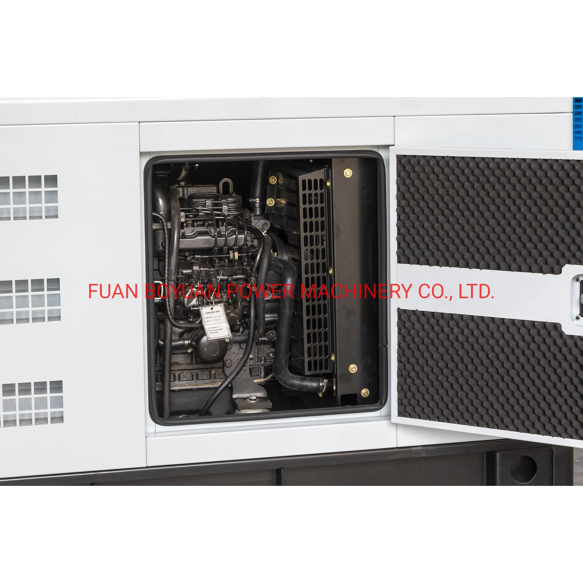 Groupe électrogène diesel silencieux de soudage 50kw 60kVA avec moteur ATS Weifang Ricardo