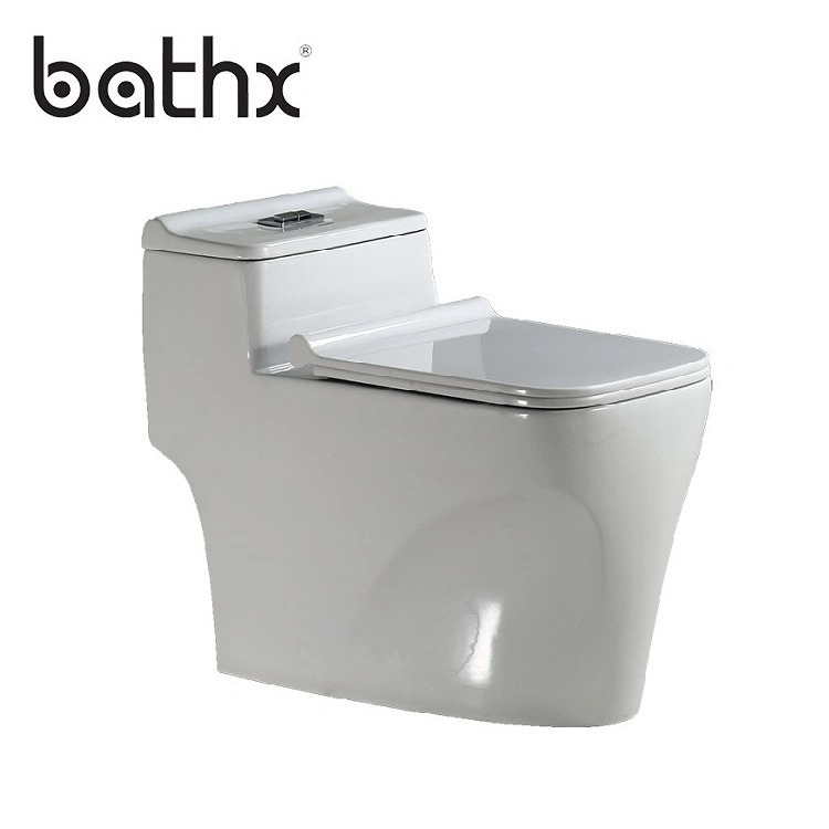 Siphon Flush White Color S-Trap Badezimmer Keramik Sanitärkeramik Toilette (PL-3844)