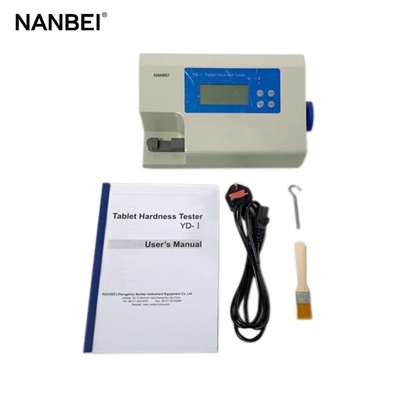 Nanbei Pharmaceutical Laboratory Digital Manual Tablet Hardness Tester with CE