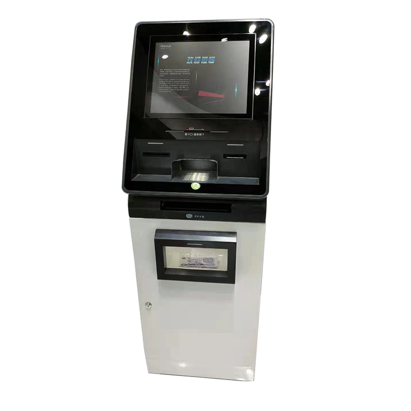 Customized Automatic ATM Kiosk with Cash in and Cash Dispenser for Bank