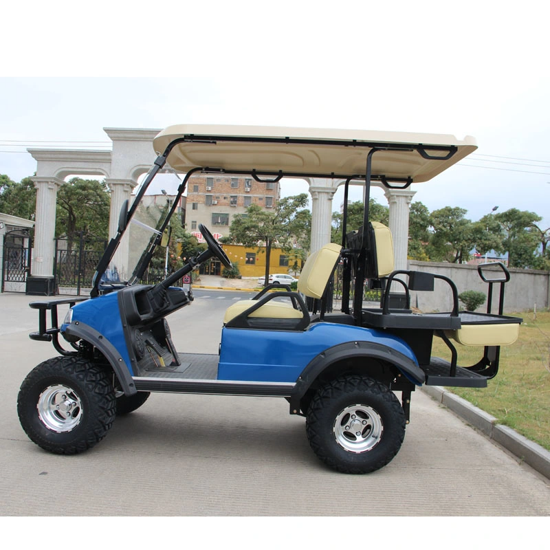 Electric Buggy Golf Cart Hunting Car (DEL2022D2Z, navy blue)