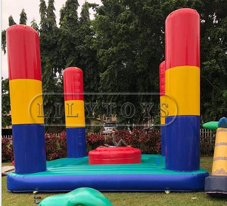 Inflatable Sport Game Inflatable Jumping Bed Safely Fixed