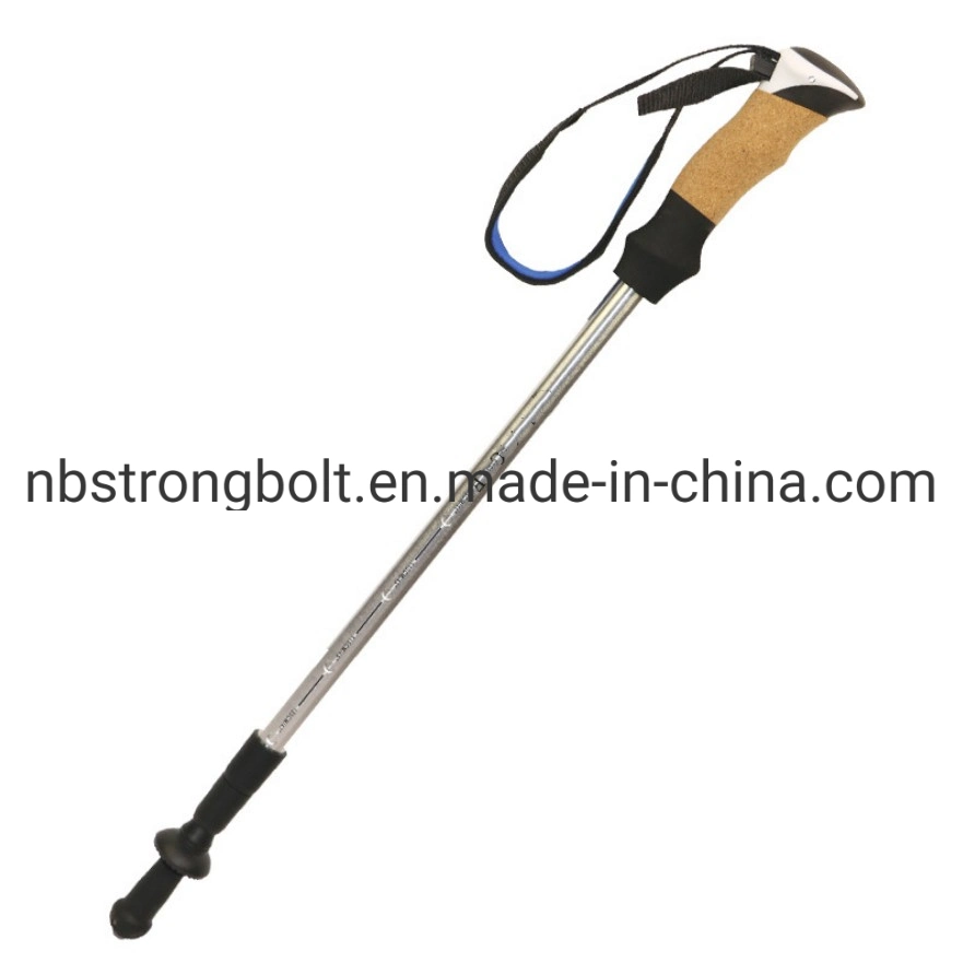 Aluminum Alpenstock Factoty Supports Customization Walking Cane Trekking Pole Manufacturer